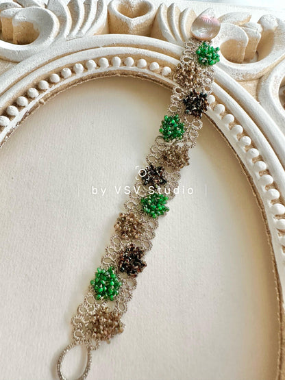 Blossom Tatting Lace Bracelet