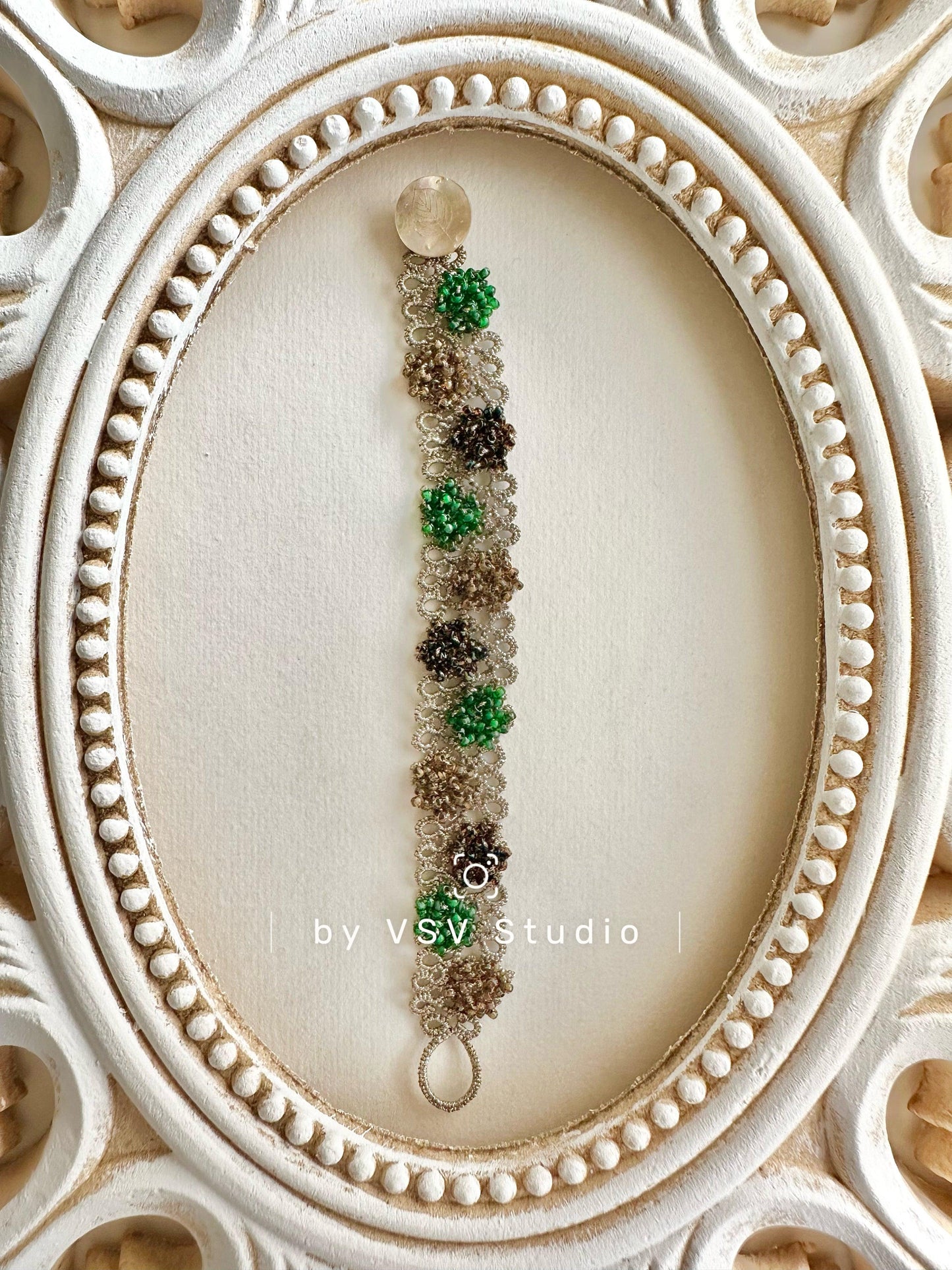 Blossom Tatting Lace Bracelet