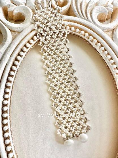 Starlit Tatting Lace Bracelet