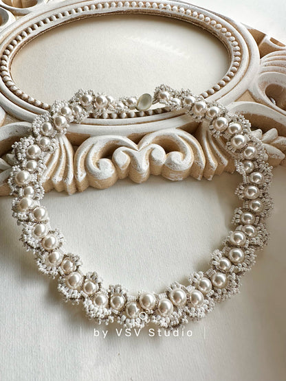 Halo Tatting Necklace