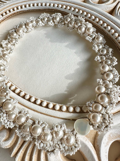Halo Tatting Necklace